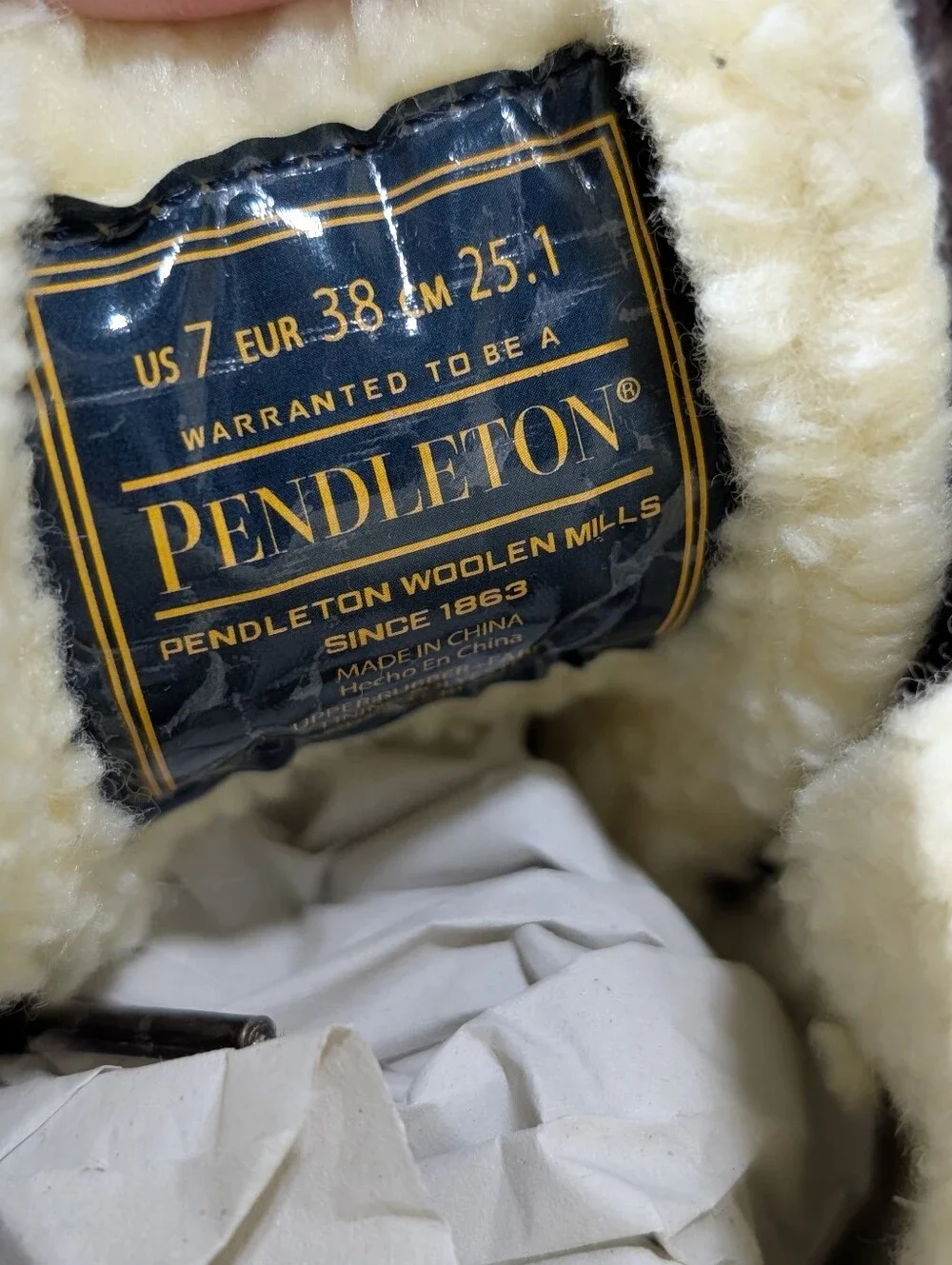 Pendleton Diamond Peak Duck Boots